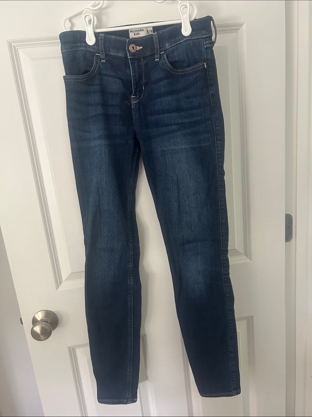 Abercrombie & Fitch Kids Dark Indigo Skinny Jeans